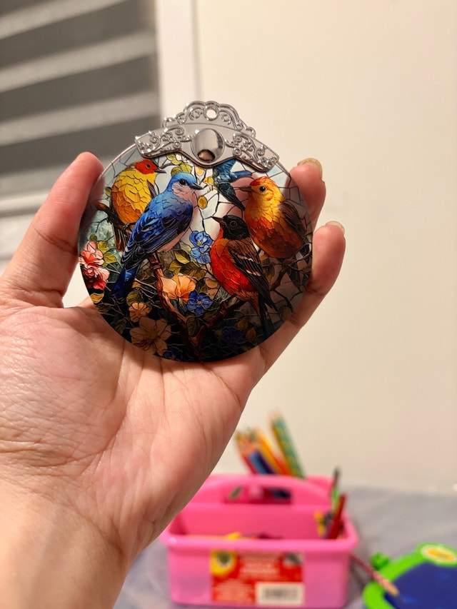 Dragon Ornament - Stained Glass Imagery - photo 3