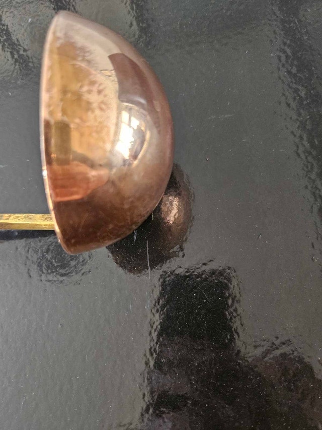Vintage Copper and Brass Ladle - photo 3