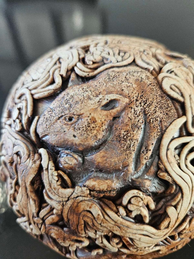 Handmade Art Ball Sculpture - photo 5