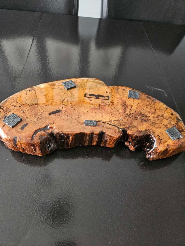 Handmade Burl Wood Candle Centerpiece - photo 3