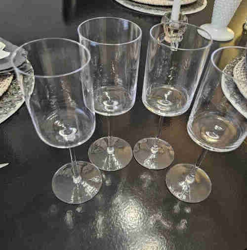 LSA Handmade White Wine Glasses (Set of 4)