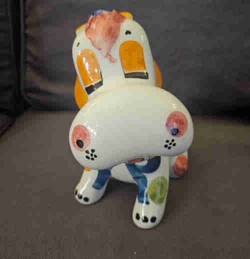 vintage hippo bank