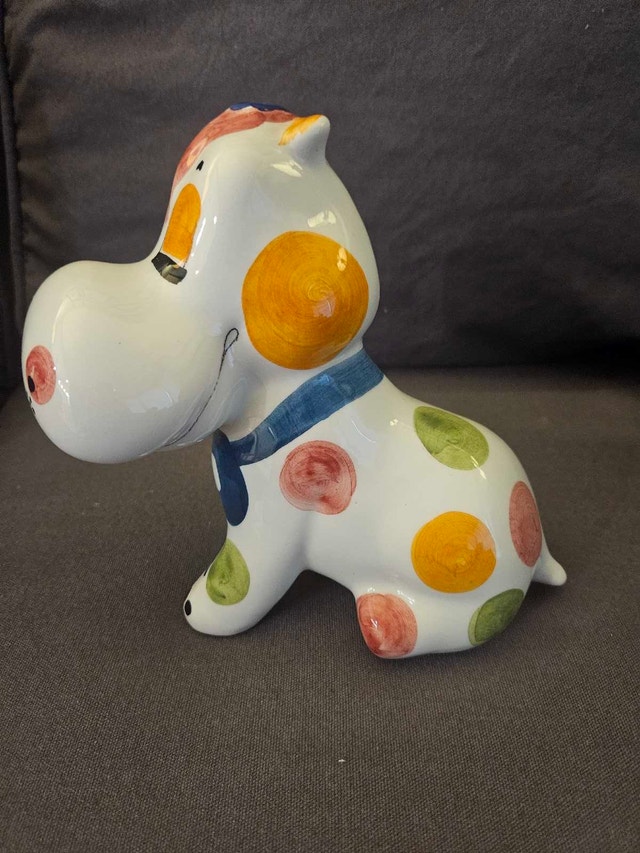 vintage hippo bank - photo 3