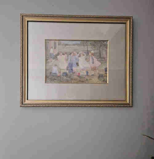 Helena Leveillee Hinged Jewelry Box Framed Print