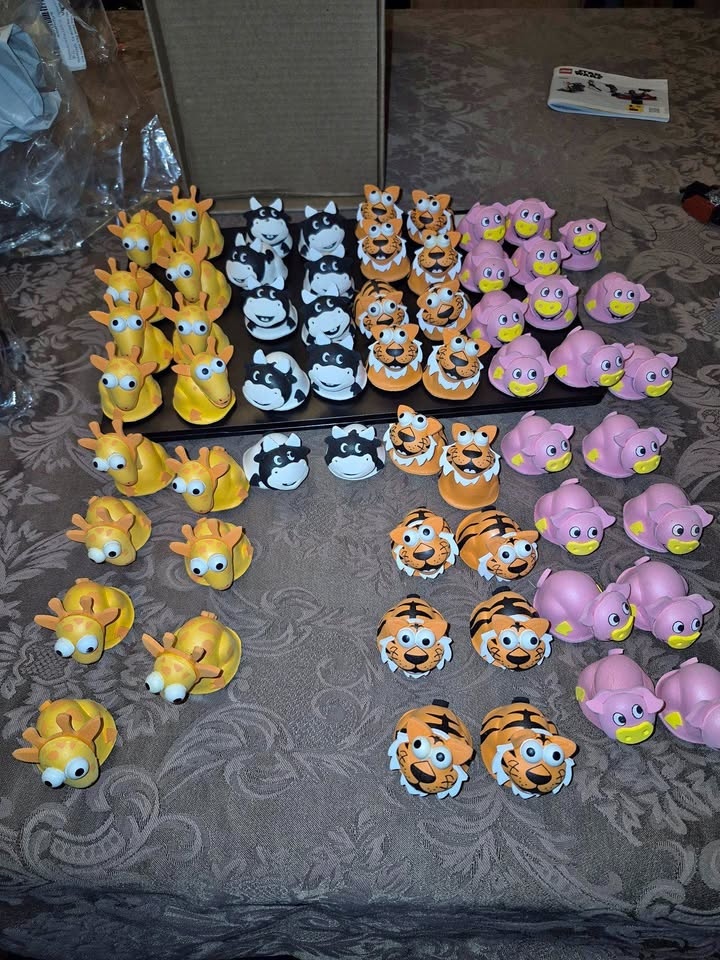 Animal Foam Pull Back Toys