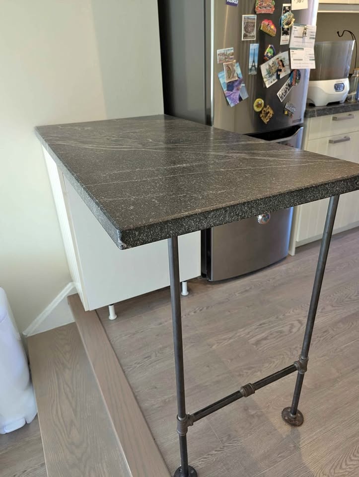 Black Cosmic Granite Kitchen Countertop