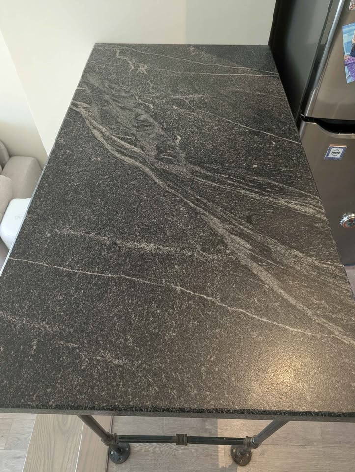 Black Cosmic Granite Kitchen Countertop - photo 2