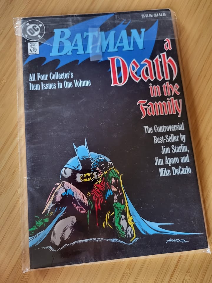 Batman: A Death in the Family TPB 1st Print 1988