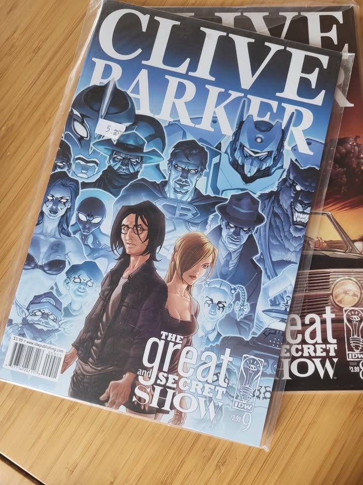 Clive Barker's The Great and Secret Show Issues 1-2, 7-10 - photo 5