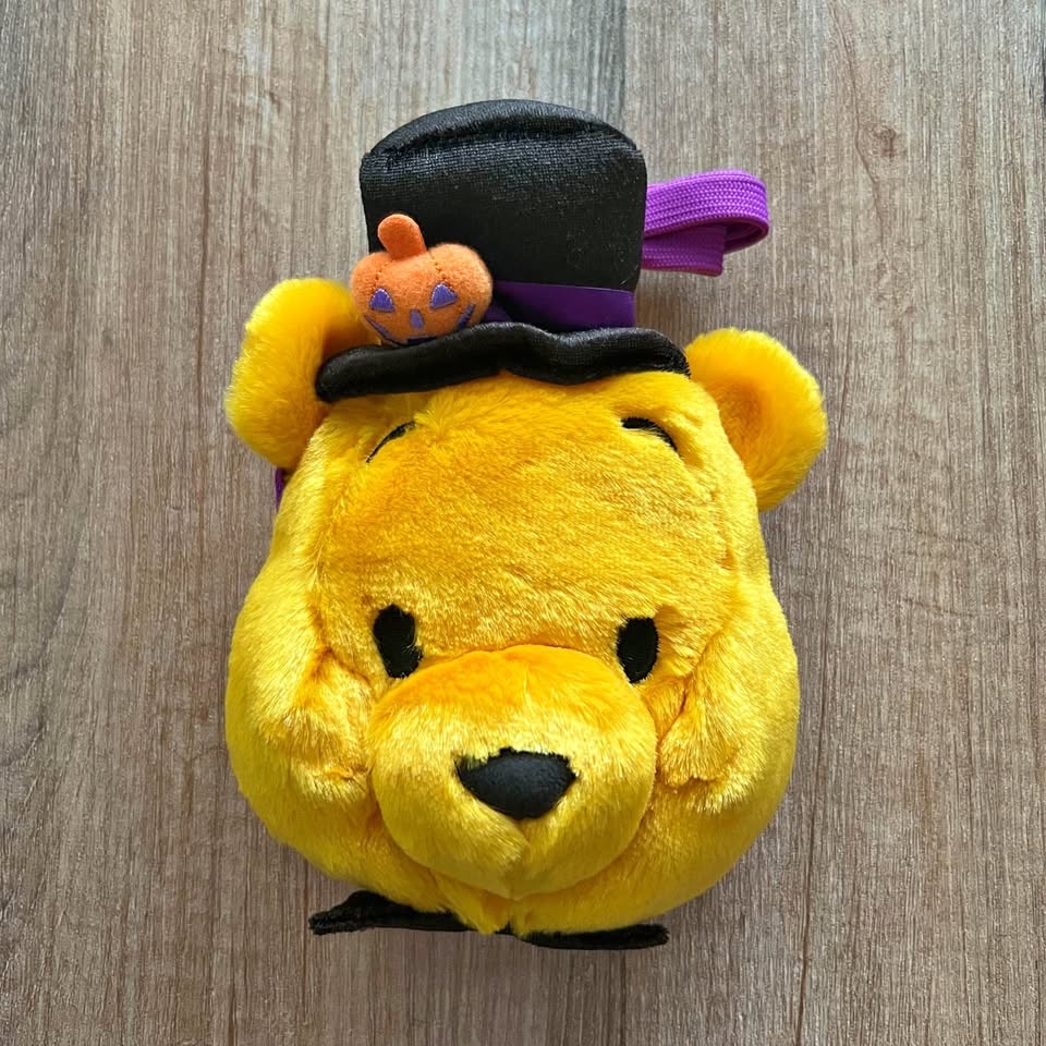 Tokyo Disneyland Winnie the Pooh Halloween Plush Mini Shoulder B