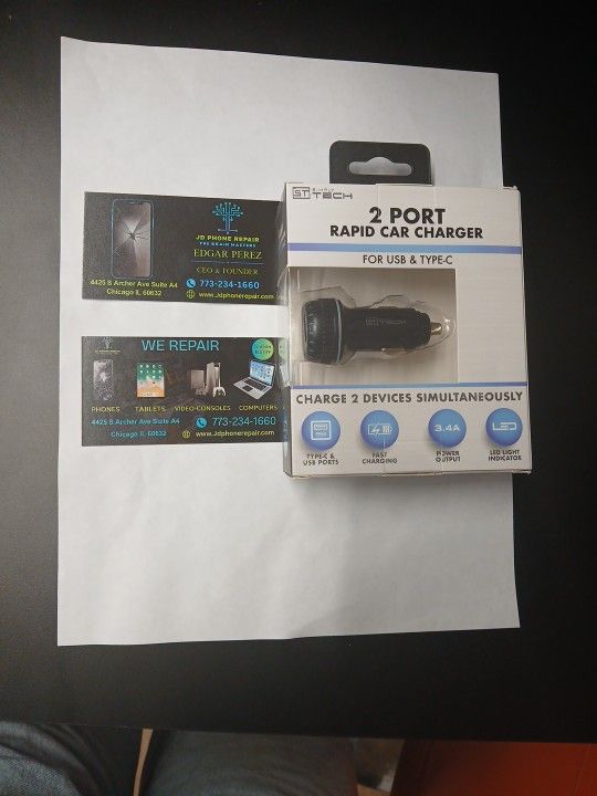 2 Port Car Charger
