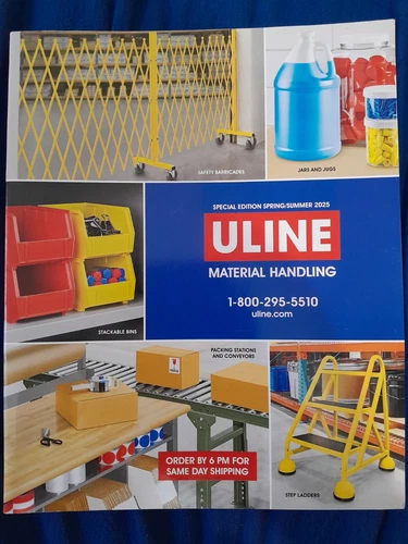 ULINE Special Spring Summer 2025 Industrial Supply & Safety Refe