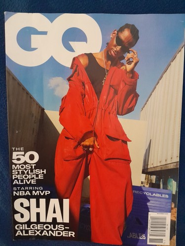 GQ MAGAZINE NOVEMBER 2025 SHAI 50 MOST STYLISH PEOPLE ALIVE