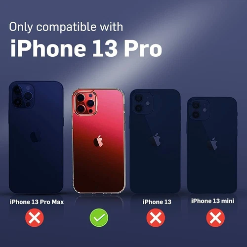 iPhone 13 Pro Clear Case & 2 Screen Protectors - photo 5