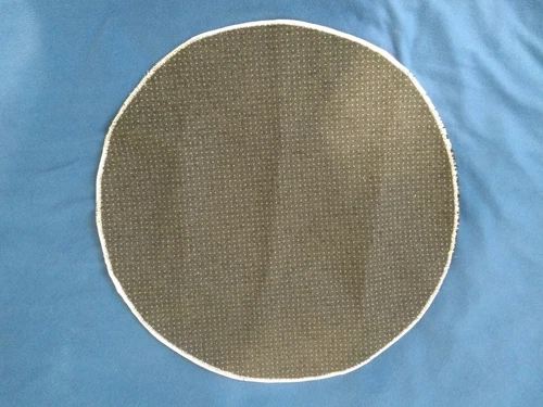Round Rug Beige Area Living Room Indoor Outdoor Carpet 23x23 - photo 2
