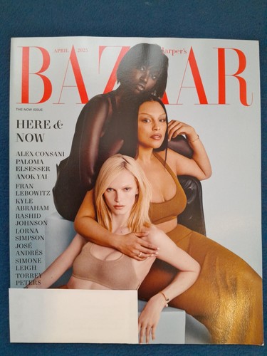 Harper's Bazaar Magazine Apr April 2025 PALOMA ELSESSER Cover