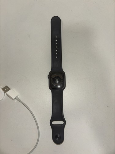Apple Watch Series 5 40mm Gray Case w/ Black Band - photo 4