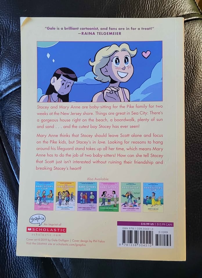 The Baby-Sitters Club: Boy-Crazy Stacey Graphic Novel - photo 2