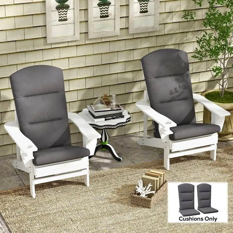 Patio Chair Replacement Cushions Adirondack Chair Set of 2 thumbnail