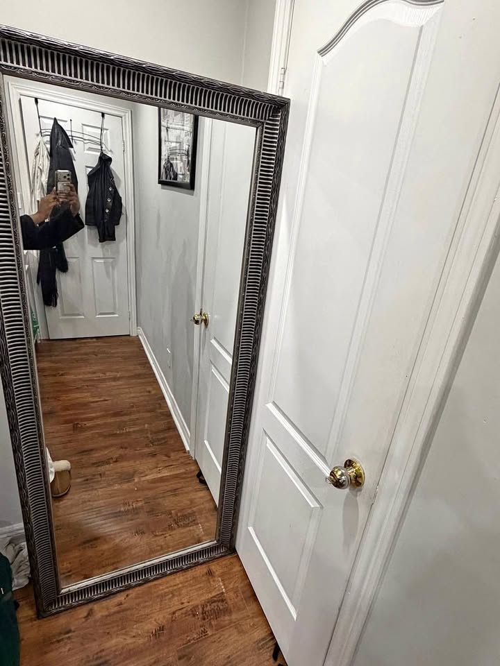 Large Grey mirror