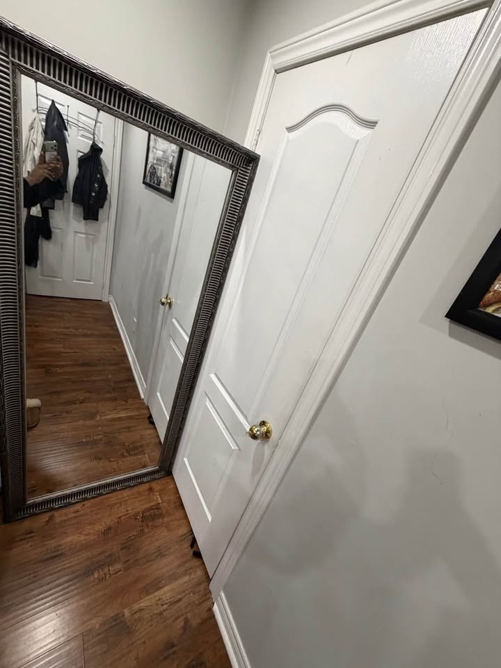 Large Grey mirror - photo 3