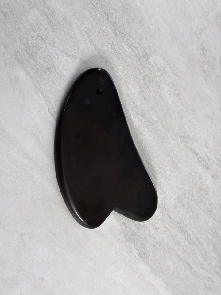 Solid stone smooth Gua Sha (face massage) board