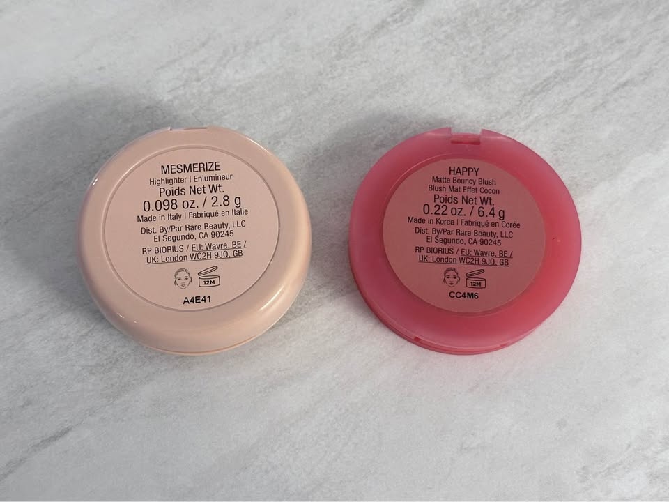 Rare Beauty Blush (Happy) & Highlighter (Mesmerize) - photo 3