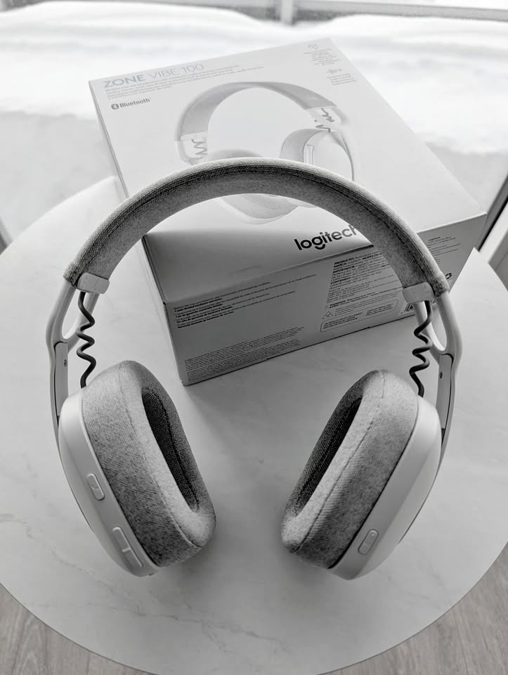 Logitech Zone Vibe 100 Headset with Mic