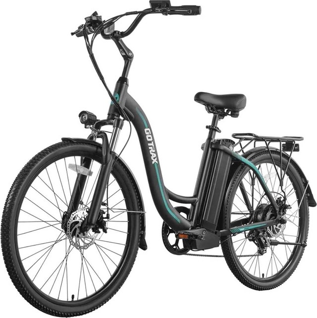 GoTrax EBE6 Electric Bike (Black) - Brand New
