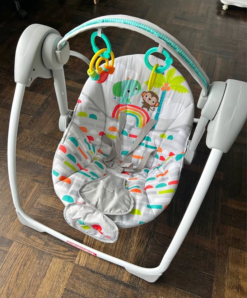 Baby Swing with Toys – Great Condition
