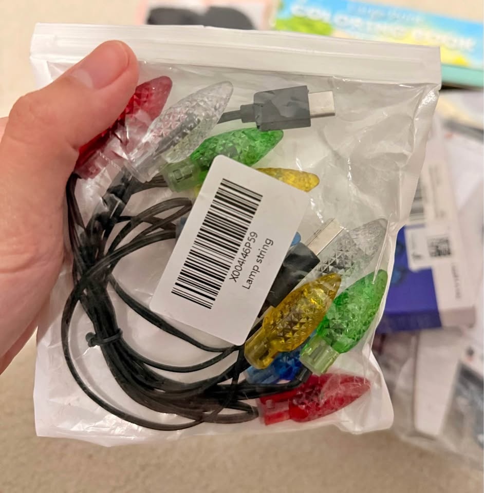 Type-C USB Charging LED Christmas String Lights