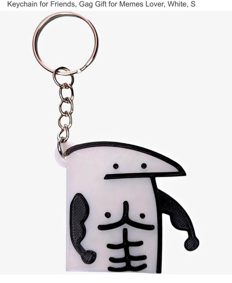 Meme Keychain
