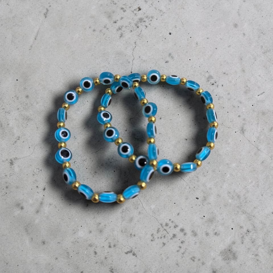 2 Luxe Evil Eye Protection Bracelets - Signature Colours - photo 5