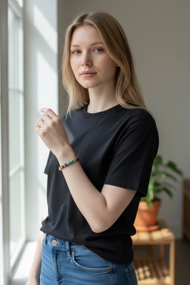 Celestial Poise – The Luxe 7‑Chakra Radiance Bracelet - photo 3