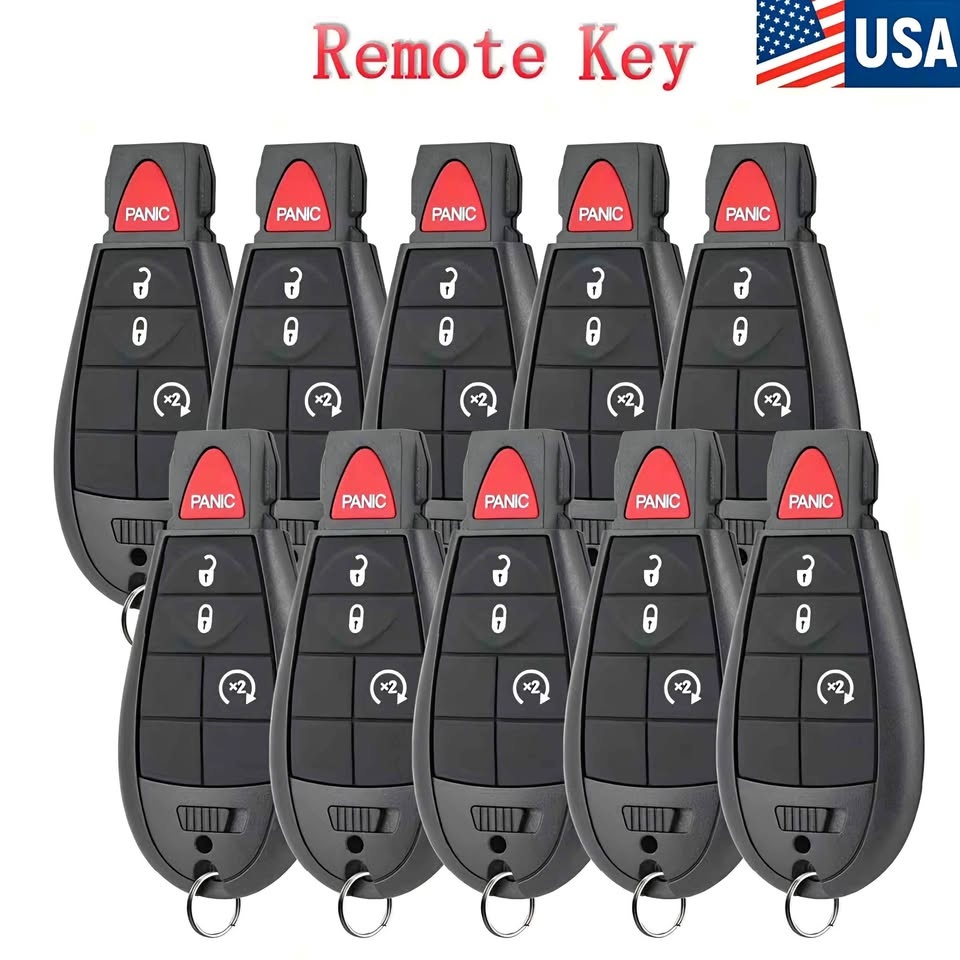 RAM & Jeep Cherokee Key Fob w/Remote Start