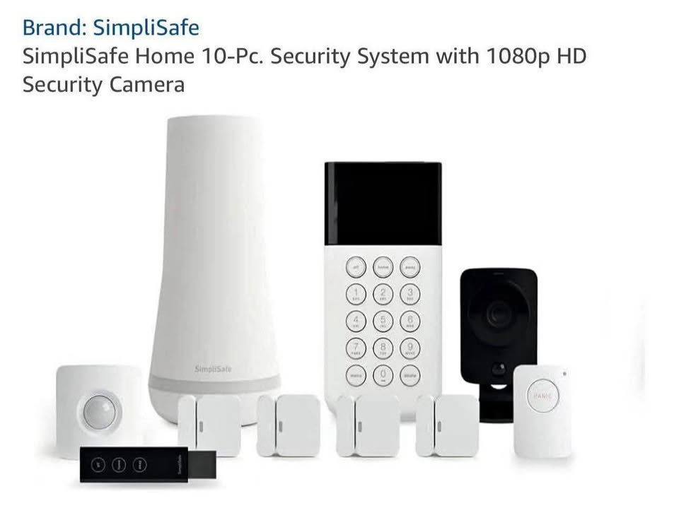 SimpliSafe Wireless Home Security System (9-Piece)