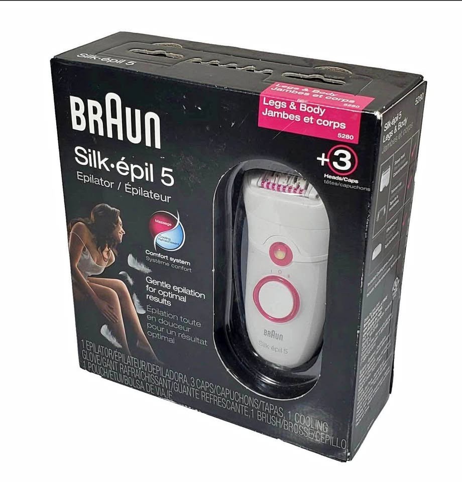 New in box Braun epilator silk épil 5