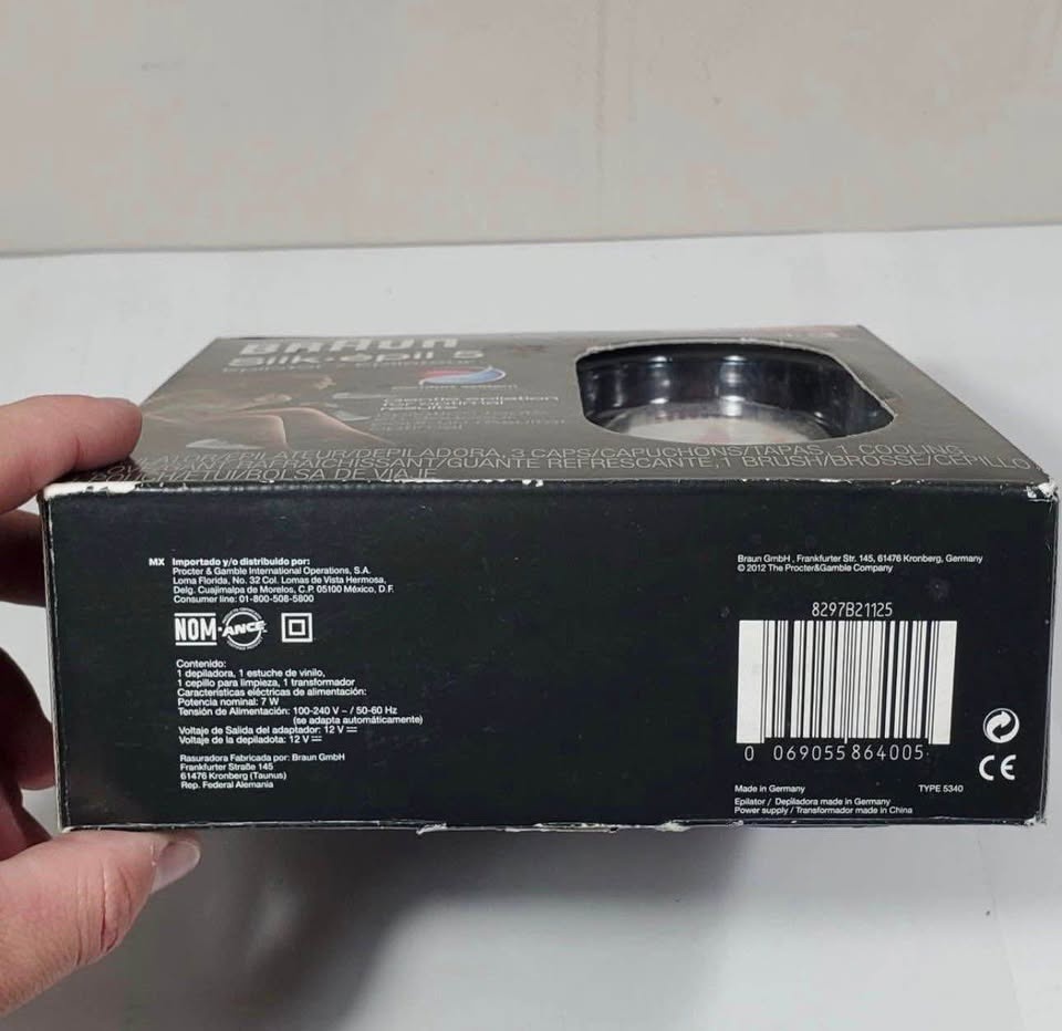 New in box Braun epilator silk épil 5 - photo 3