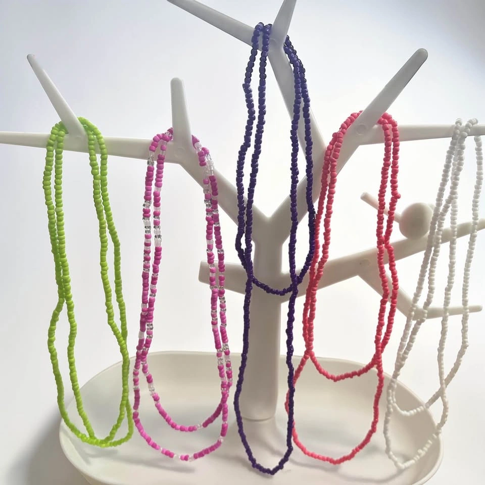 The Wanderlight Necklace – Soft Bohemian Beads in Luxe Hues - photo 4