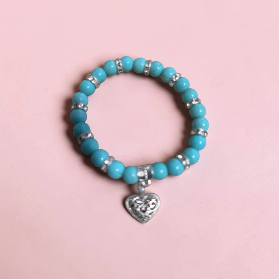 Turquoise Tranquility Heart Bracelet Set - photo 4