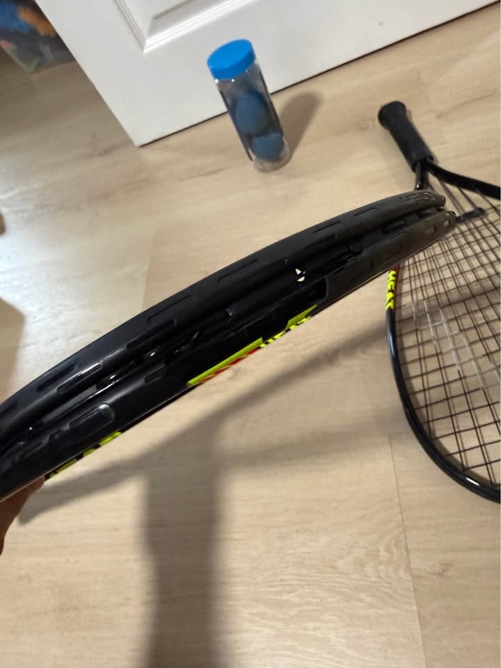 2 HEAD CPS Racquetball Racquets + 2 Penn Racquetballs - photo 5