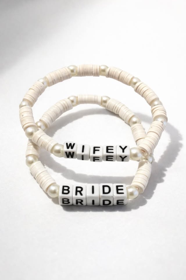 Bridal Beads Collection – Custom Clay & Pearl Bracelets - photo 4