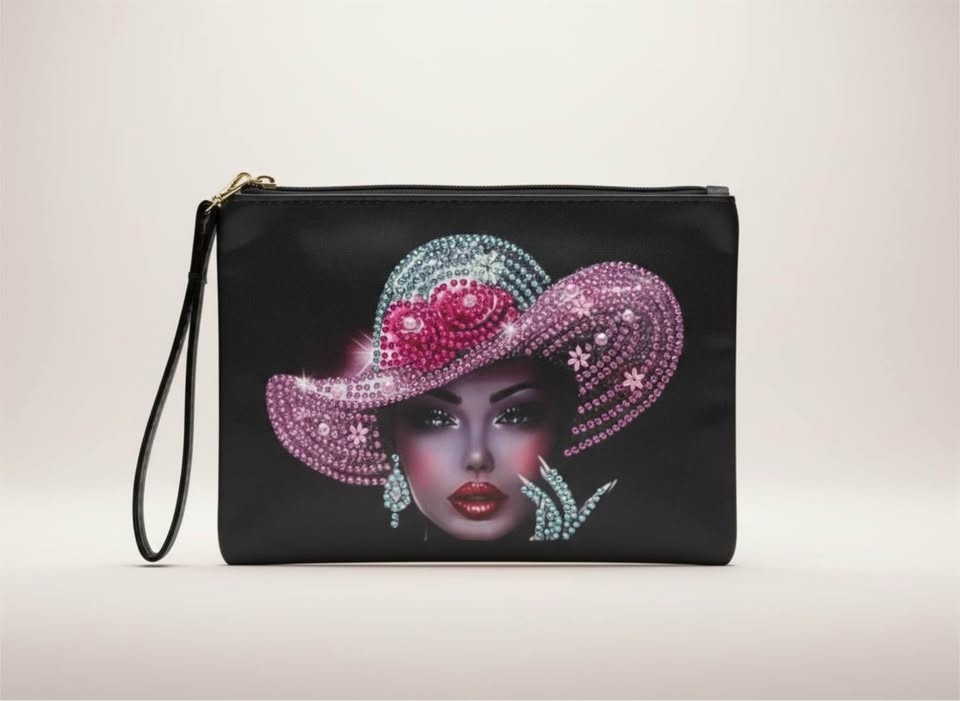 Glam Rhinestone Cosmetic Wristlet - photo 2