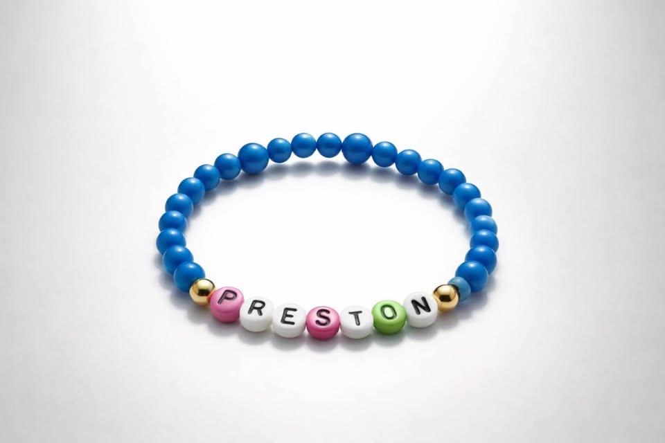 Handmade Custom Name Bracelet for Kids - photo 3