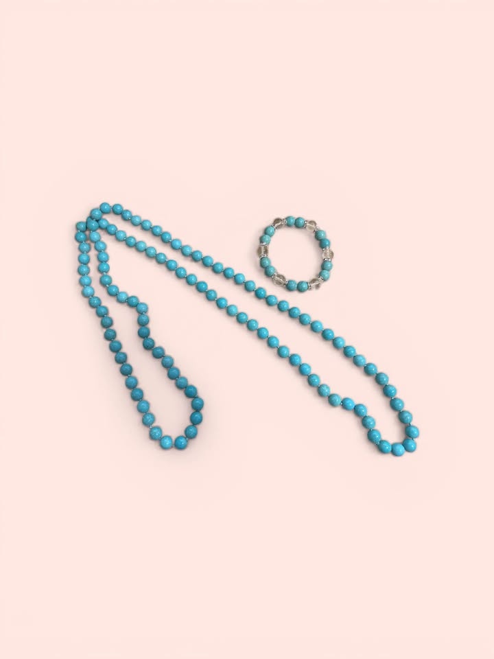 Serenity in Turquoise Necklace & Bracelet Set - photo 5