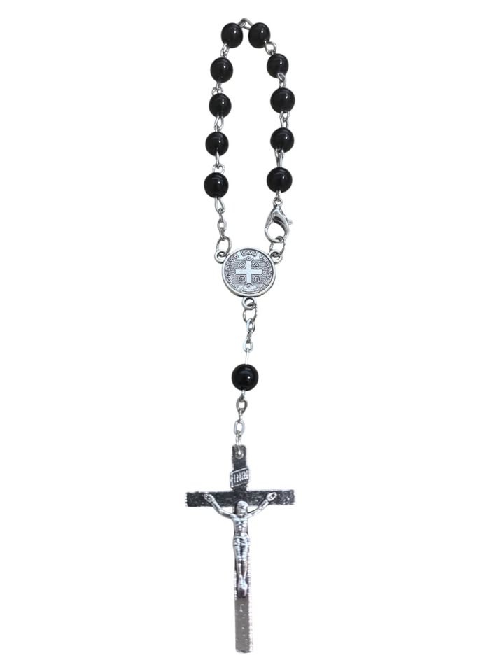 Mini Catholic Rosary — Vintage Grace, Many Colours - photo 3