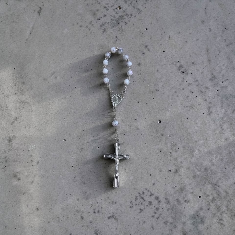 Mini Catholic Rosary — Vintage Grace, Many Colours - photo 4