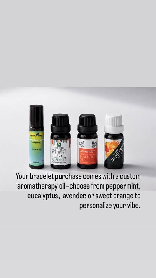 The Serenity Aura – Lava Stone & Seven‑Chakra Aromatherapy Brace - photo 4