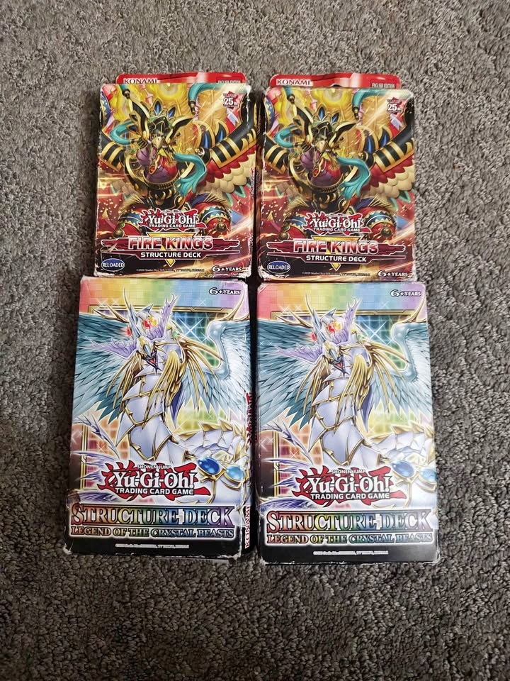 Yu-Gi-Oh Booster decks