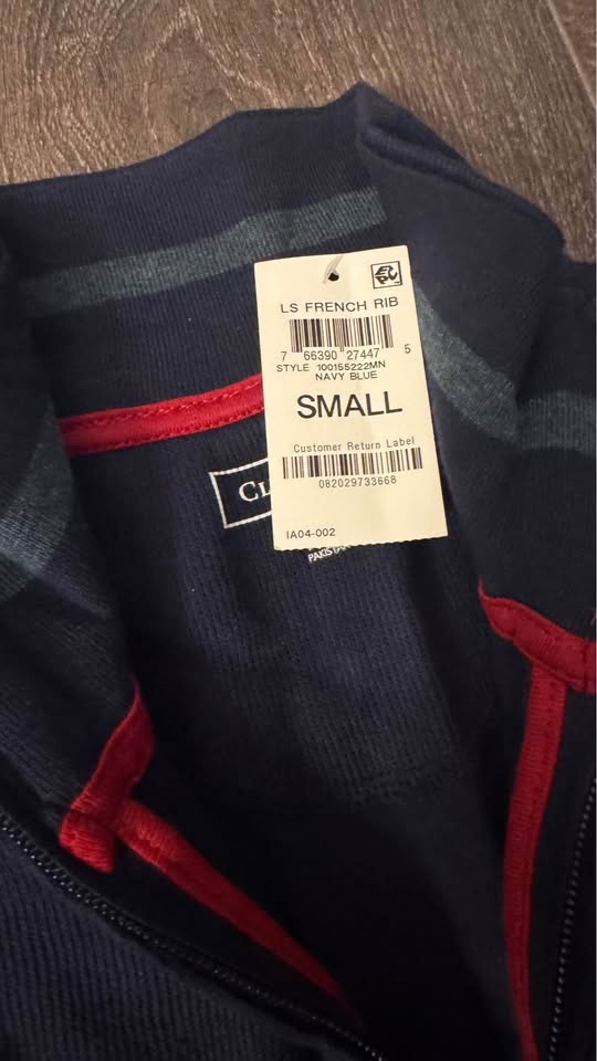 New men's half zip up sweater - small - photo 4